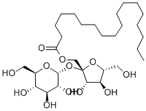 シュークロース脂肪酸エステル 化学構造式