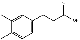 3-(3,4-ジメチルフェニル)プロピオン酸 化学構造式