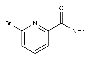 6-ブロモピコリンアミド 化学構造式