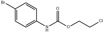 2-chloroethyl N-(4-bromophenyl)carbamate Structure