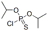クロロホスホノチオ酸O,O-ビス(1-メチルエチル) 化学構造式