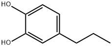 4-n-プロピルカテコール 化学構造式