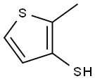 2-甲基-3-噻吩硫醇 结构式
