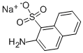 2-アミノ-1-ナフタレンスルホン酸ナトリウム 化学構造式