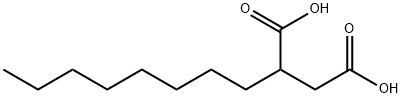オクチルブタン二酸 化学構造式