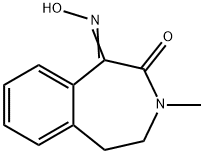 (Z)-1-(hydroxyiMino)-3-Methyl-4,5-dihydro-1H-benzo[d]azepin-2(3H)-one Struktur