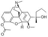 Acetorphine Structure