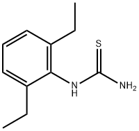 1-(2,6-二乙苯基)-硫脲, 25343-30-0, 结构式