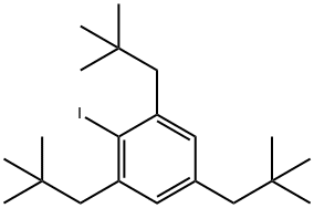 1,3,5-Trineopentyl-2-iodobenzene Structure