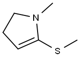 1-Methyl-2-(methylthio)-2-pyrroline Structure