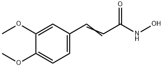 3-(3,4-Dimethoxyphenyl)-2-propenehydroximic acid Structure