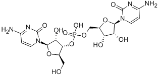 cytidylyl-(3'->5')-cytidine Struktur