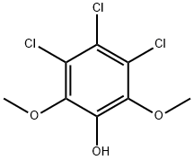 3,4,5-trichloro-2,6-dimethoxyphenol, 2539-26-6, 结构式
