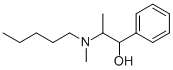 alpha-[1-(Methylpentylamino)ethyl]-benzyl alcohol Structure