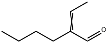 2-ethylidenehexanal Structure