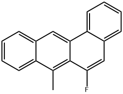 6-Fluoro-7-methylbenz[a]anthracene Structure