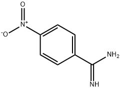 4-硝基苯甲脒 结构式