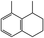 1,8-ジメチル-1,2,3,4-テトラヒドロナフタレン 化学構造式