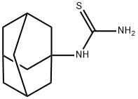 1-金刚烷硫脲, 25444-82-0, 结构式