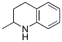 テトラヒドロ-2-メチルキノリン 化学構造式