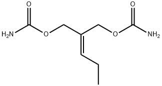 Dicarbamic acid 2-propylidenetrimethylene ester Struktur