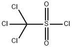 Trichloromethanesulfonyl chloride Struktur