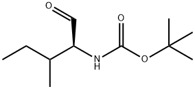 Carbamic acid, [(1S)-1-formyl-2-methylbutyl]-, 1,1-dimethylethyl ester (9CI) Structure