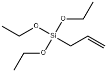 アリルトリエトキシシラン 化学構造式
