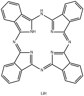 DILITHIUM PHTHALOCYANINE Struktur