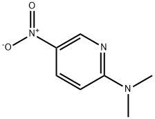 N,N-二甲基-5-硝基吡啶-2-胺 结构式