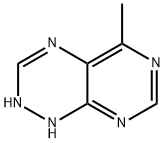 Pyrimido[5,4-e]-as-triazine, 1,2-dihydro-5-methyl- (7CI,8CI) Structure