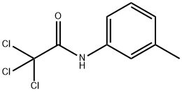 2,2,2-Trichloro-N-(3-methylphenyl)acetamide Struktur