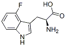 4-フルオロトリプトファン 化学構造式