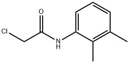 2-クロロ-N-(2,3-ジメチルフェニル)アセトアミド 化学構造式