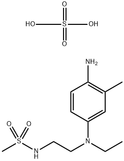 2-[(4-Amino-3-methylphenyl)ethylamino]ethyl sulfate Struktur