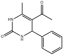 5-ACETYL-6-METHYL-4-PHENYL-3,4-DIHYDRO-1H-PYRIMIDIN-2-ONE Structure