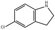 5-氯吲哚啉, 25658-80-4, 结构式