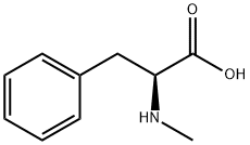 N-甲基-L-苯丙氨酸 结构式