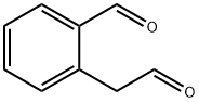 Benzeneacetaldehyde, 2-formyl- (9CI) Structure