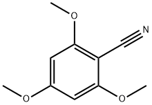 2,4,6-三甲氧基苯甲腈, 2571-54-2, 结构式