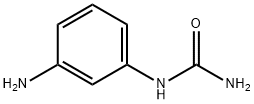1-(m-アミノフェニル)尿素 化学構造式