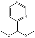 4-(二甲氧甲基)嘧啶, 25746-87-6, 结构式