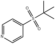 Pyridine, 4-[(1,1-dimethylethyl)sulfonyl]- (9CI) Structure