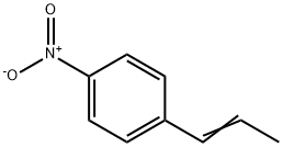 Benzene,  1-nitro-4-(1-propenyl)-  (9CI) Structure