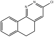 3-クロロ-5,6-ジヒドロベンゾ[H]シンノリン 化学構造式