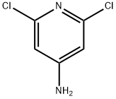 4-アミノ-2,6-ジクロロピリジン 化学構造式