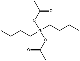 ジアセトキシジブチルプルンバン 化学構造式