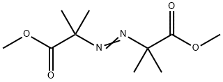 偶氮二异丁酸二甲酯, 2589-57-3, 结构式
