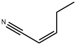 (2Z)-2-ペンテンニトリル 化学構造式