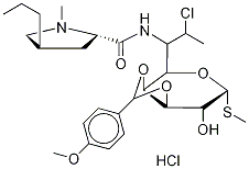3,4-O-p-AnisylideneclindaMycin Hydrochloride, 25908-42-3, 结构式